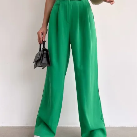 Pantalon Palazzo Avec Scratch thumbnail 1