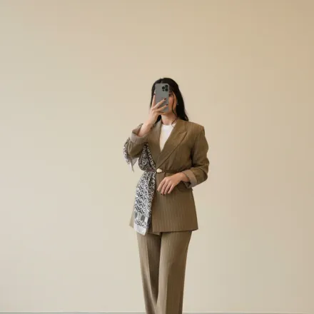 Ensemble Tailleur / Veste Croisée thumbnail 2