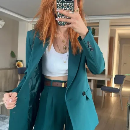 Ensemble Tailleur À Veste Croisée thumbnail 3