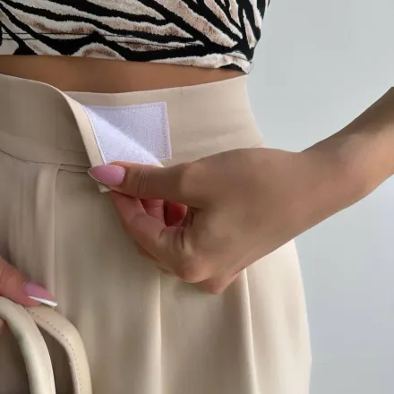 Pantalon Palazzo Avec Scratch  thumbnail 3