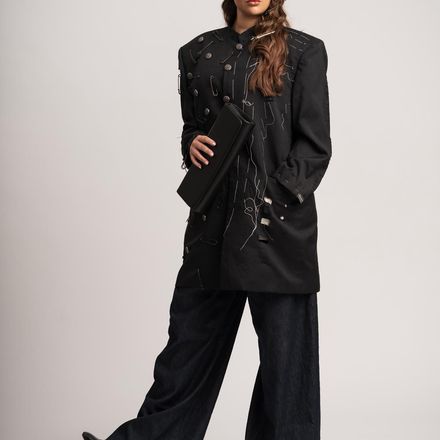 Luxury Blazer Manteau  Japonais thumbnail 1