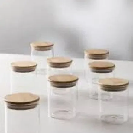 Lot 6 Bocaux en Verre 250 ml Couvercle Hermétique thumbnail 1