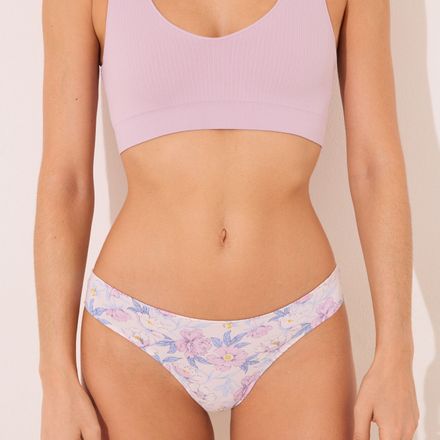 Culotte Classique Imprimée en Microfibre thumbnail 4