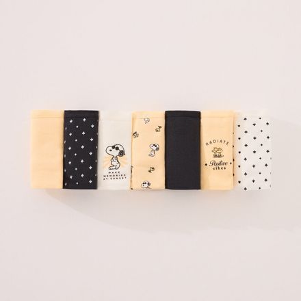 Lot de 7 Culottes Larges en Coton avec Imprimé Snoopy thumbnail 3