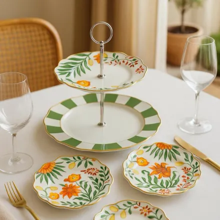 Set à gâteaux – Fleur Lotus thumbnail 4