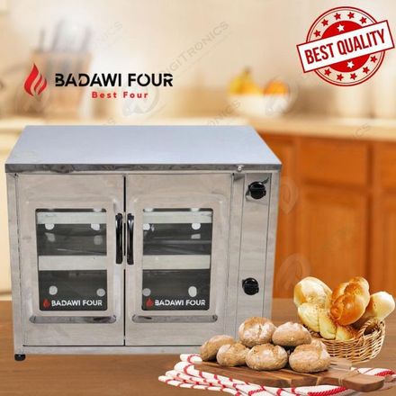 Four A Gaz 2 Portes 65cm Inox thumbnail 1