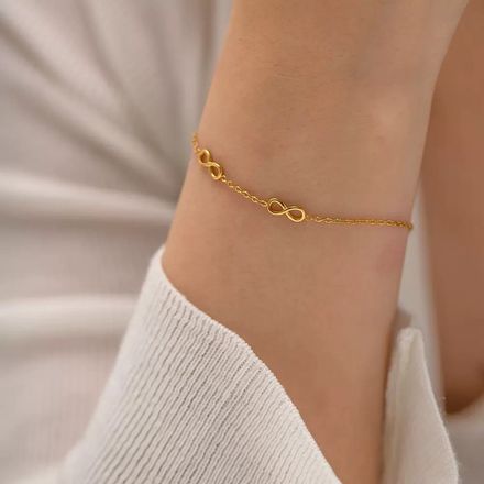 Bracelet Plaqué  Or Bgn107 thumbnail 2