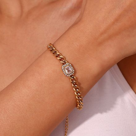 Bracelet Plaqué  Or Bgn109-1 thumbnail 2