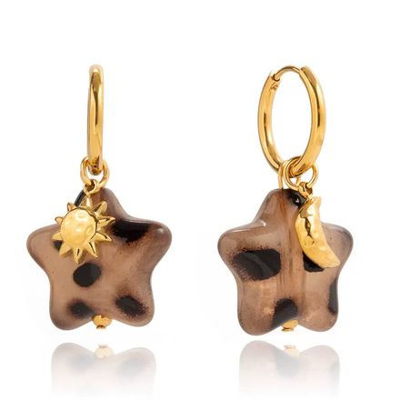 Boucles D'oreilles Plaqué Or Ogn122 thumbnail 1