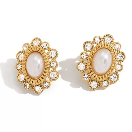 Boucles D'oreilles Plaqué Or Ogn130 thumbnail 1