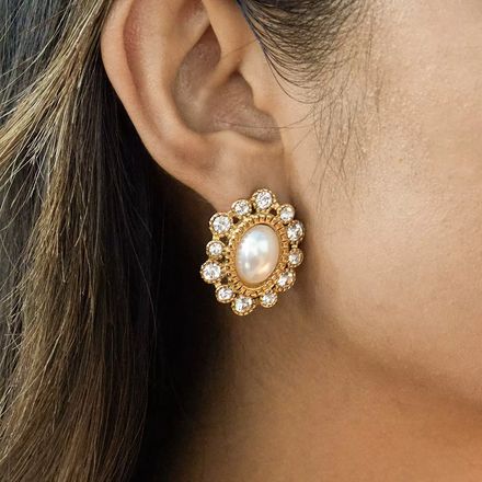 Boucles D'oreilles Plaqué Or Ogn130 thumbnail 2