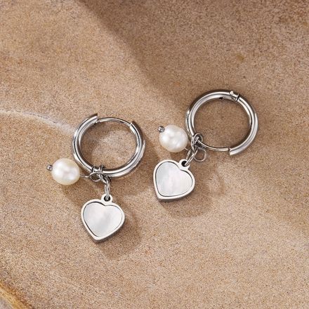 Boucles D'oreilles Plaqué Or Osn002 thumbnail 4