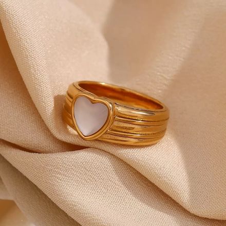 Bague Plaqué  Or Rgn038 thumbnail 3