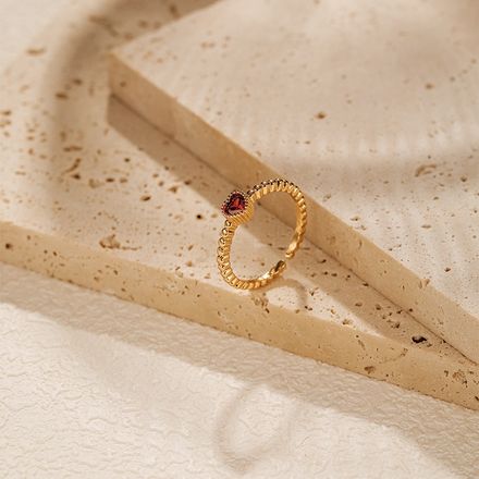 Bague Plaqué  Or Rgn063-1 thumbnail 3