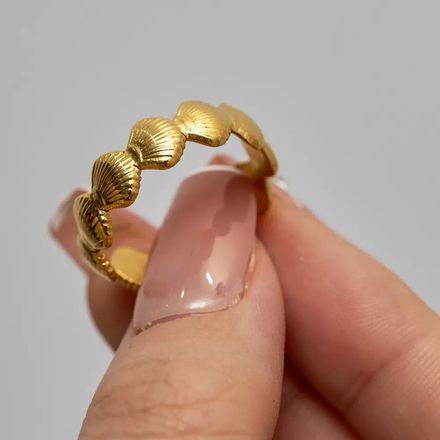 Bague Plaqué Or Rgn074 thumbnail 4
