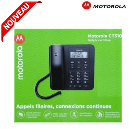 Téléphone Fixe Filaire Motorola Ct310 thumbnail 3