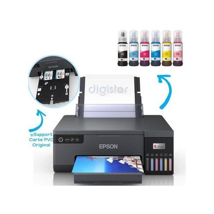 Ecotank L8050 Imprimante Photo Et Cartes Pvc, Remplace L805 thumbnail 3