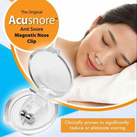 Lot De 4 Pinces Nasales Magnétiques Anti-ronflement, Améliore La Respiration Et Le Sommeil thumbnail 3