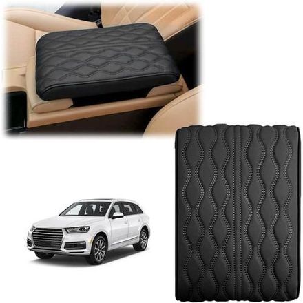 Accoudoir De Voiture En Cuir, Coussin De Protection Pour Console Centrale thumbnail 2
