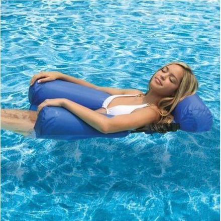 Chaise Flottante De Natation, Sièges De Piscine Pliables, Chaises Gonflables thumbnail 2