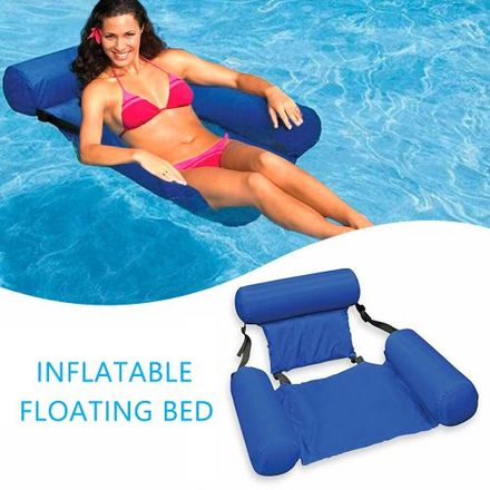 Chaise Flottante De Natation, Sièges De Piscine Pliables, Chaises Gonflables thumbnail 3