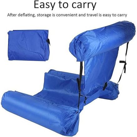 Chaise Flottante De Natation, Sièges De Piscine Pliables, Chaises Gonflables thumbnail 4