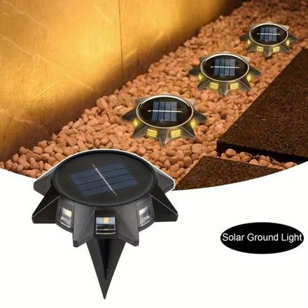 Lampes De Jardin Solaires Étanches Octogonales Pour L’extérieur thumbnail 4