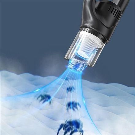 Aspirateur Portatif Sans Fil Rechargeable, Haute Puissance Et Compact thumbnail 4