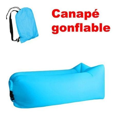 Canapé Gonflable Léger Avec Sac De Transport thumbnail 2