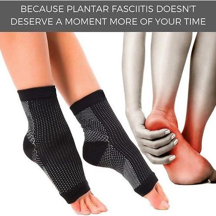 1 Paire Chaussettes Anti-fatigue À Compression Graduée thumbnail 1