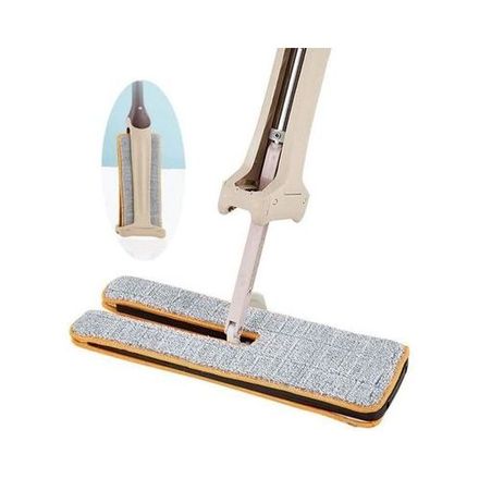 Balai De Nettoyage De Sol Avec Serpillière En Microfibre Pour Cuisine, Maison thumbnail 3