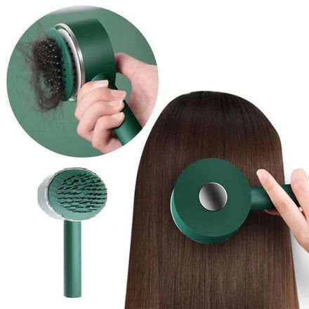 Brosse À Cheveux Avec Fonction De Massage Intégré - Peigne Démêlant Antistatique thumbnail 3