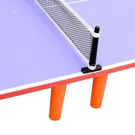 Mini Table De Ping-pong En Bois, Jeu De Tennis De Table Portable Pour Toute La Famille thumbnail 3