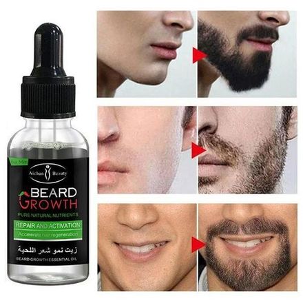 Pack Huile Croissance Barbe + Derma Roller, Accélérateur Naturel De Pousse Barbe & Cheveux thumbnail 3