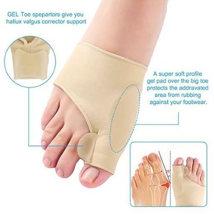 Correcteur D'oignon Et Attelle Orthopédique, Protecteur D'orteils En Gel, 1paire thumbnail 1