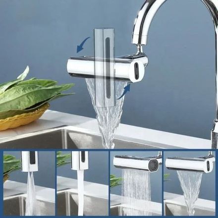Robinet Pivotant À 360° Économie D'eau Et Confort Pour Cuisine, Robinet Lavabo thumbnail 3
