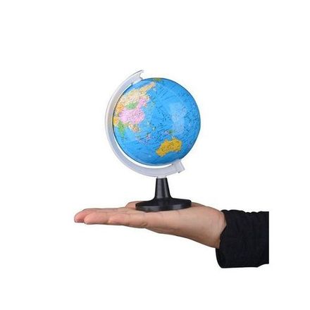 Mini Globe Terrestre Éducatif 10,6 Cm, Carte Du Monde Interactive Pour Enfants Et Adultes thumbnail 2