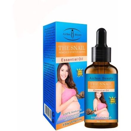 Huile Essentielle D’escargot Anti Vergetures, Soin Naturel Peau Lisse 30ml thumbnail 3
