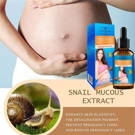 Huile Essentielle D’escargot Anti Vergetures, Soin Naturel Peau Lisse 30ml thumbnail 2