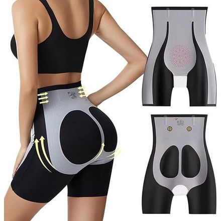 Short Gainant Taille Haute Pour Femme, Minceur, Contrôle Abdominal Et Levage Des Fesses, Xxl thumbnail 1