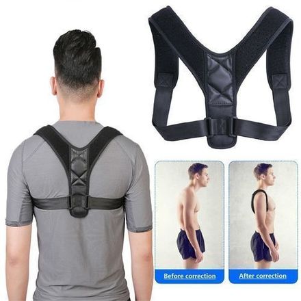 Correcteur De Posture Médical Réglable De Dos Et Épaule, Ceinture D'arrière thumbnail 1