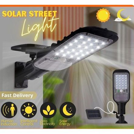 Projecteur Solaire Led Extérieur Avec Détecteur De Mouvement Et Télécommande, Luminaire Extérieur Intelligent Pour Jardin thumbnail 3
