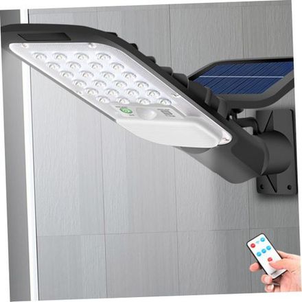 Projecteur Solaire Led Extérieur Avec Détecteur De Mouvement Et Télécommande, Luminaire Extérieur Intelligent Pour Jardin thumbnail 2