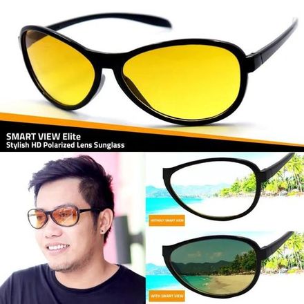 Lunettes De Conduite Hd Vision – Verres Jaunes Anti-éblouissement & Uv400, Sécurité Jour Et Nuit, Unisexe thumbnail 1