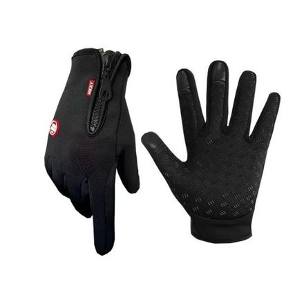 Gants De Vélo, Imperméable Coupe-vent Anti-dérapant Écran Tactile thumbnail 1