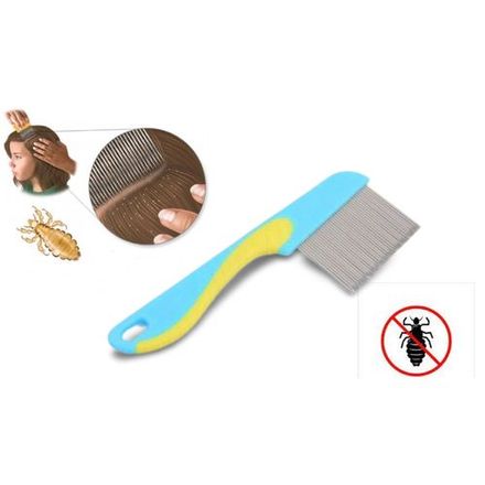 Peigne Anti-poux Pour Nettoyer De Cheveux,,brosse À Cheveux Confortable Efficace thumbnail 2