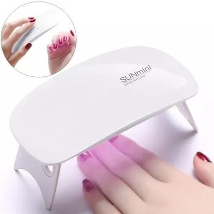 Machine Sèche Ongles Uv Led Portable 6w, Séchage Rapide Pour Vernis Gel thumbnail 3