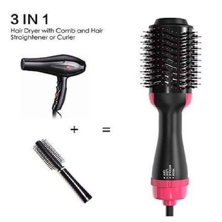 Brosse Électrique Ronde Chauffante Avec Poignée Ergonomique Et Conception Légère thumbnail 2