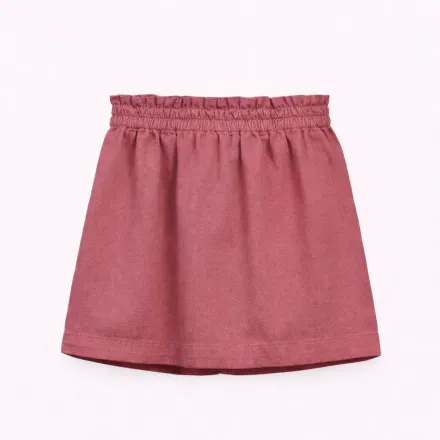 Jupe Fille En Gabardine – Taille Élastique thumbnail 2