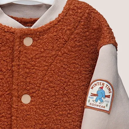 Veste Teddy  “winter Time” thumbnail 3